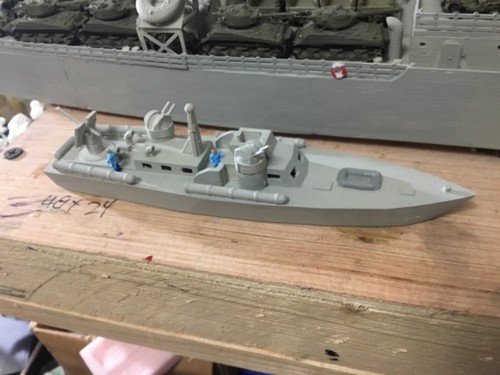 Scale boat waterline 3 - ho, t