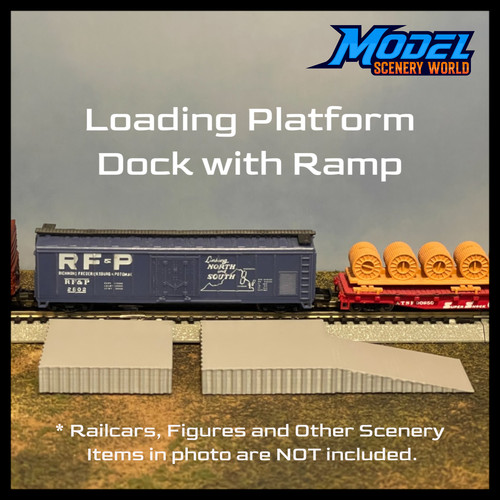 Concrete loading dock - dock, plus